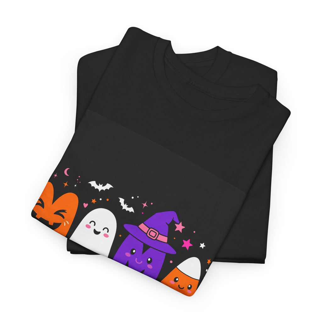 Halloween Mama Letters T-Shirt Black - Spooky Mama Icons Tee