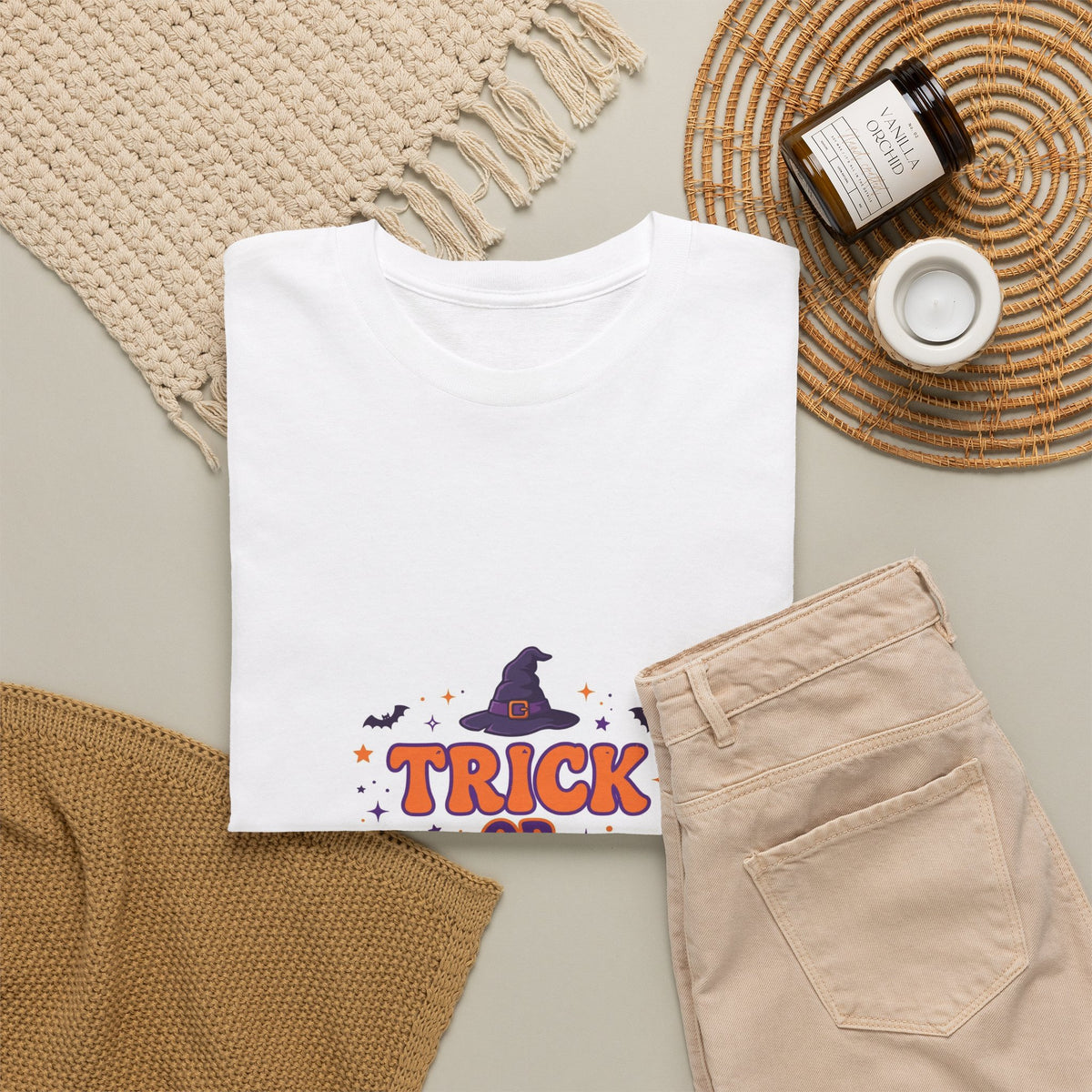 Trick or Teach Halloween T-Shirt - Funny Teacher Halloween Tee
