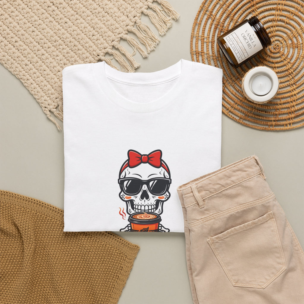 This Mama Slays Halloween T-Shirt - Skeleton Mama Tee