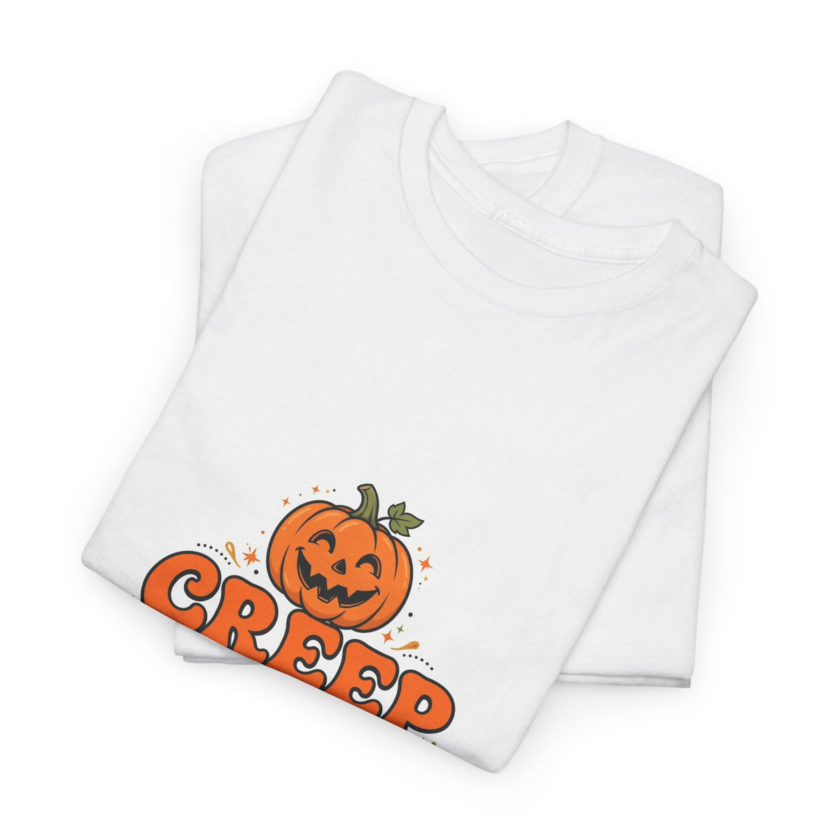 Creep It Real Halloween T-Shirt - Retro Pumpkin Tee