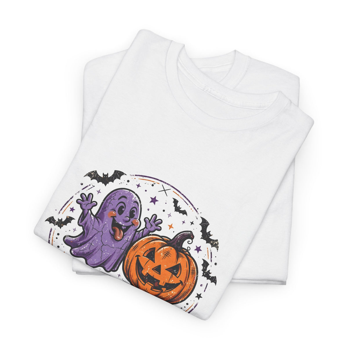Spooked by 67 Halloween T-Shirt - Ghost and Pumpkin Tee