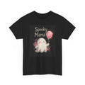 Spooky Mama Halloween T-Shirt - Chalk Ghost Black Tee