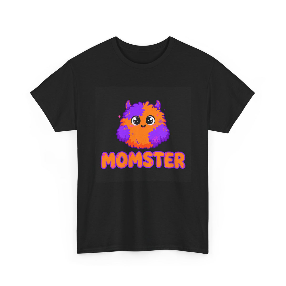Momster Halloween T-Shirt Black - Cute Little Monster Mama Tee