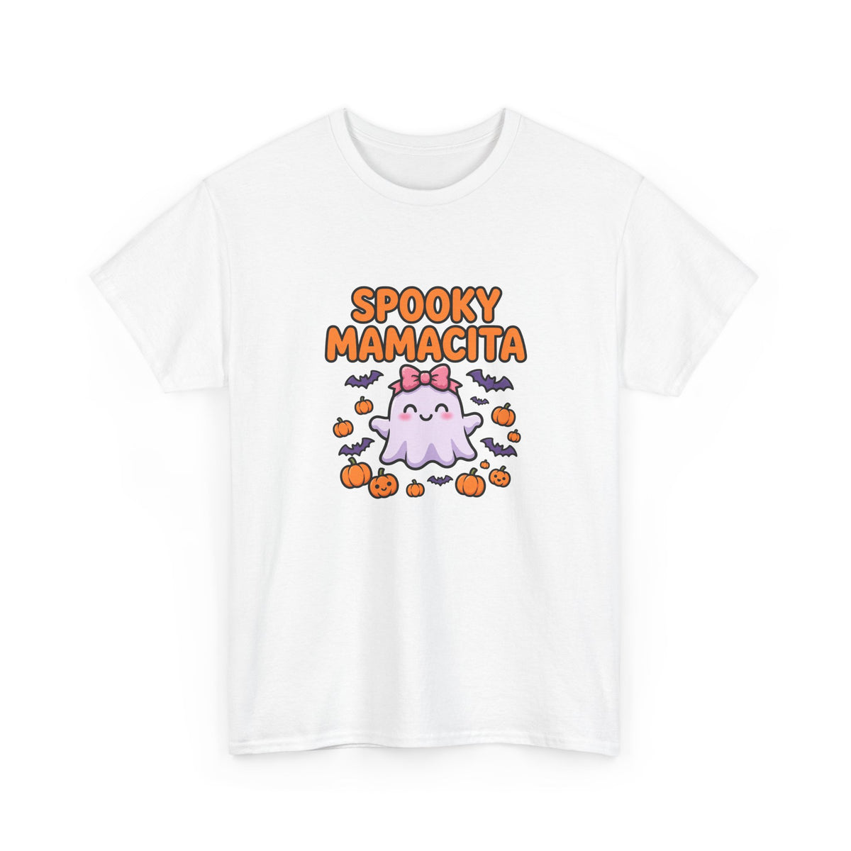 Spooky Mamacita Halloween T-Shirt - Cute Ghost Mamacita Tee