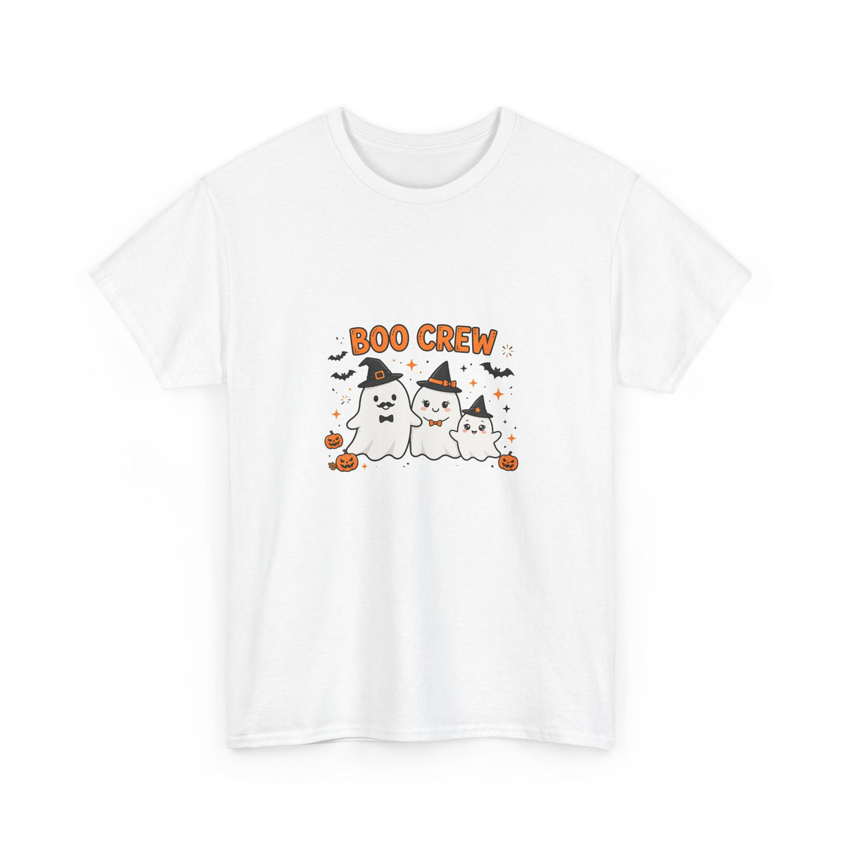 Boo Crew Halloween T-Shirt - Cute Matching Family Ghost Tee
