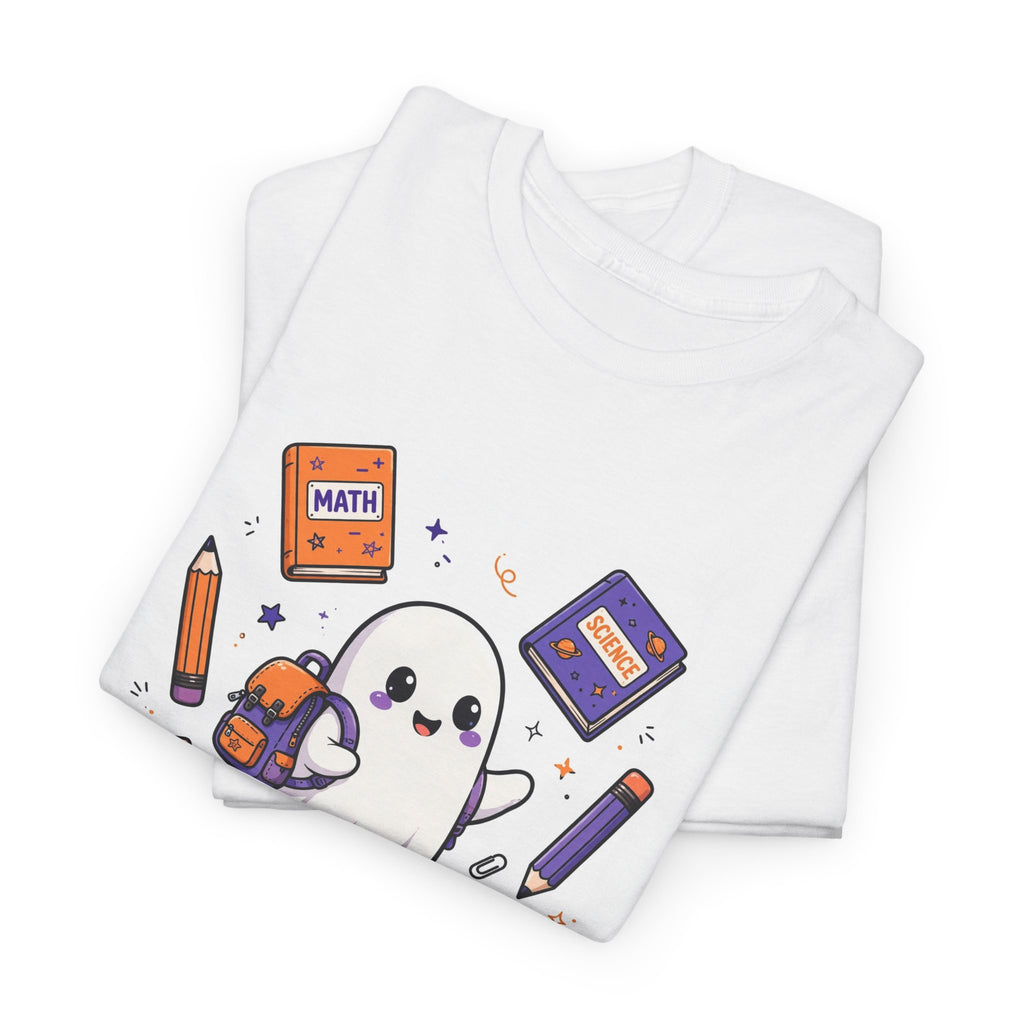Haunted by Homework Halloween T-Shirt - Kid Ghost Tee