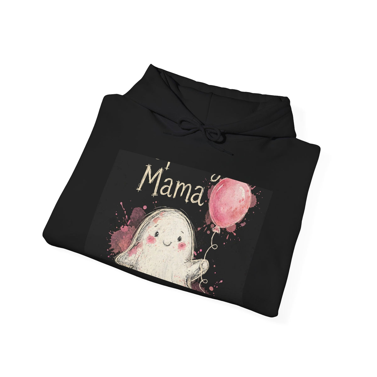 Spooky Mama Halloween Hoodie - Chalk Ghost Hoodie