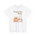 Pumpkin Spice Mama Halloween T-Shirt - Watercolor Coffee Tee