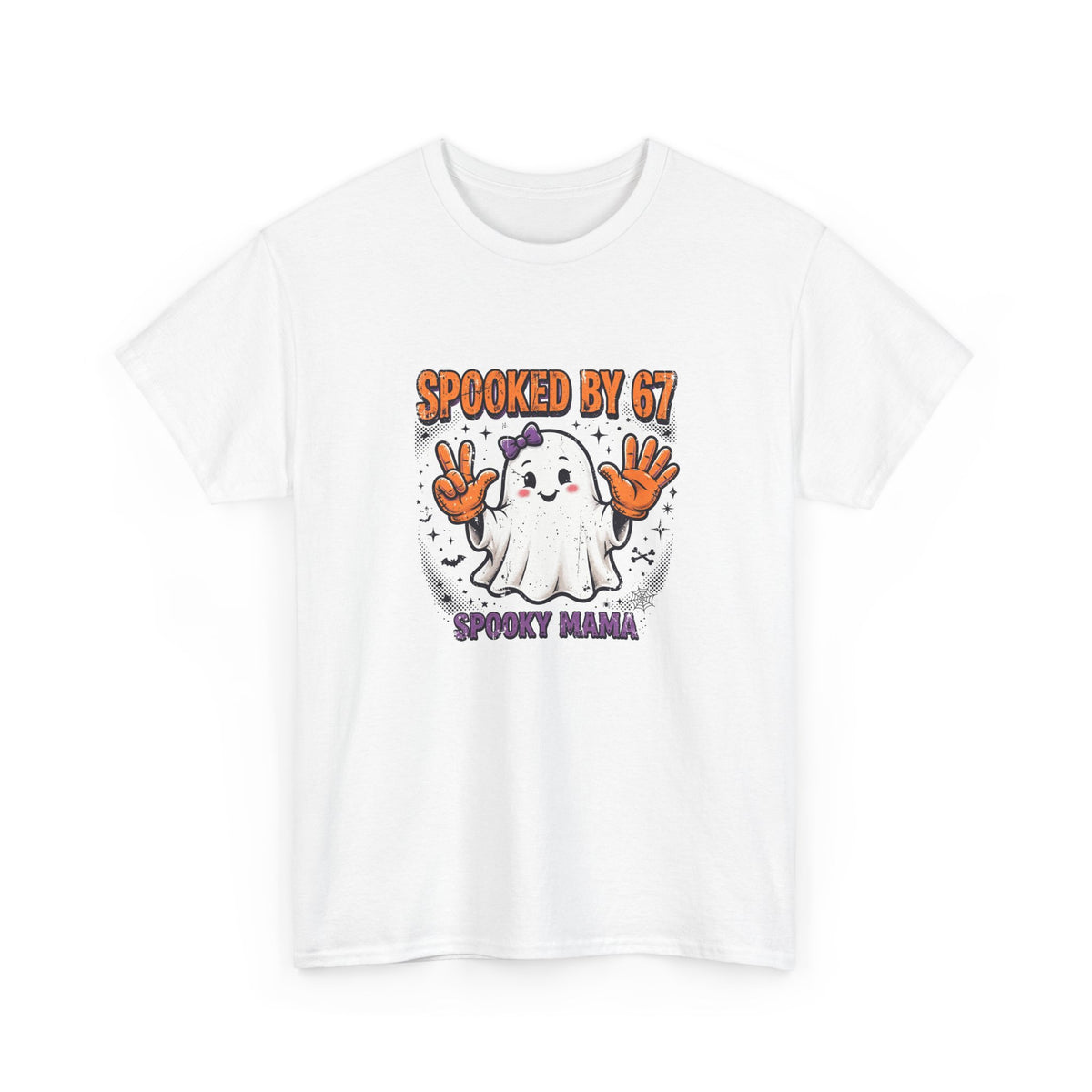 Spooky Mama Edition Halloween T-Shirt - Spooked by 67 Ghost Tee