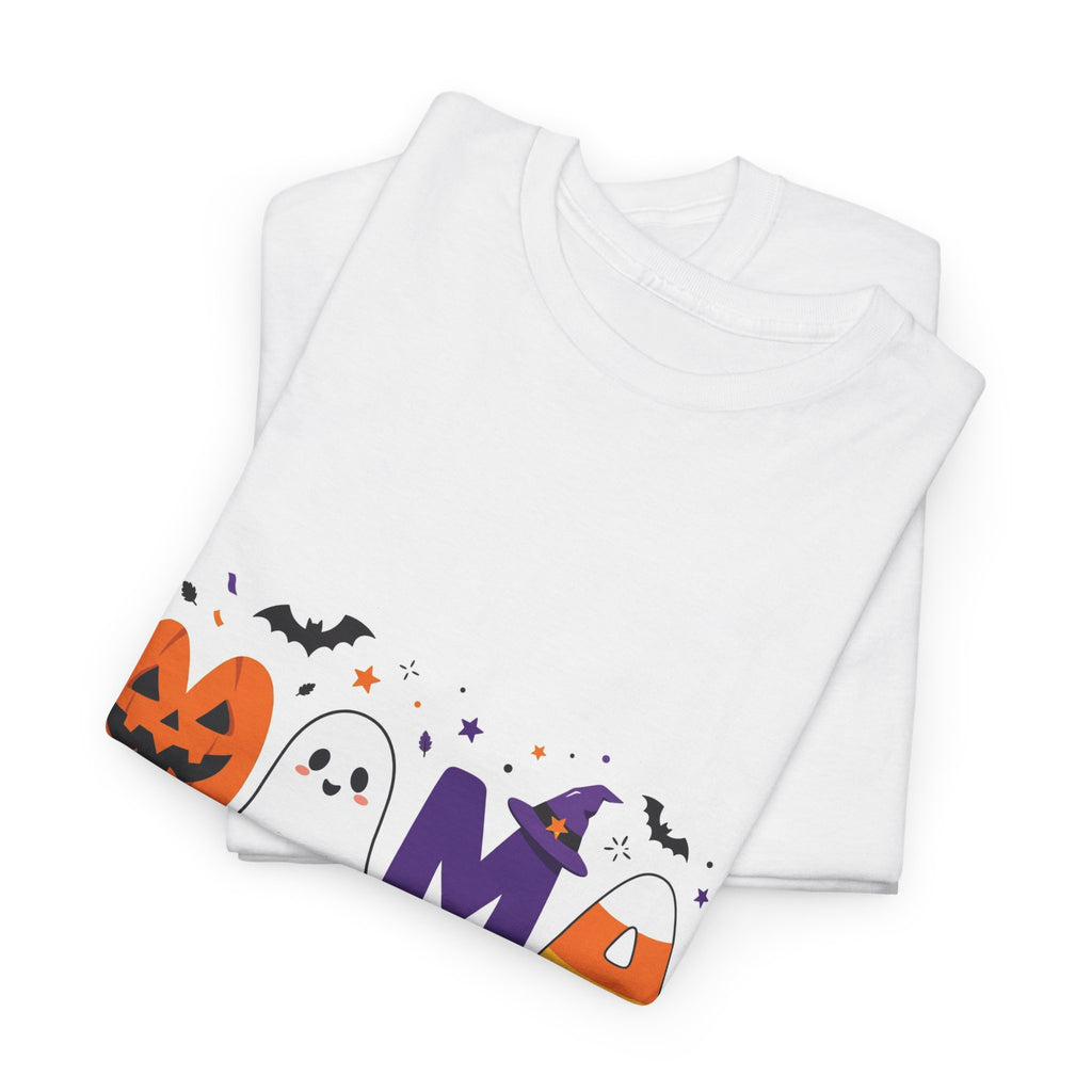 Halloween Mama Letters T-Shirt - Spooky Mama Icons Tee