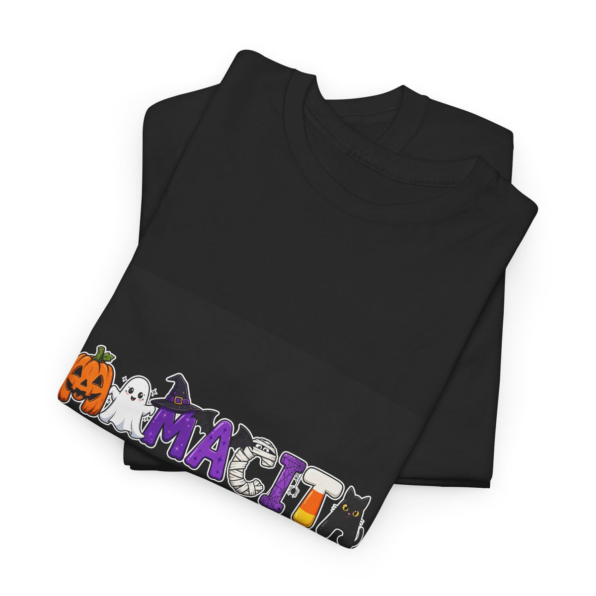 Mamacita Halloween T-Shirt Black - Spooky Mamacita Letters Tee