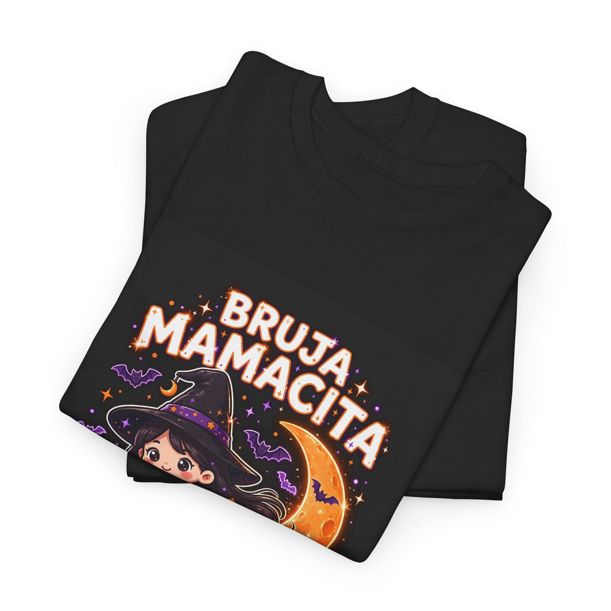 Bruja Mamacita Halloween T-Shirt Black - Cute Witch Mamacita Tee