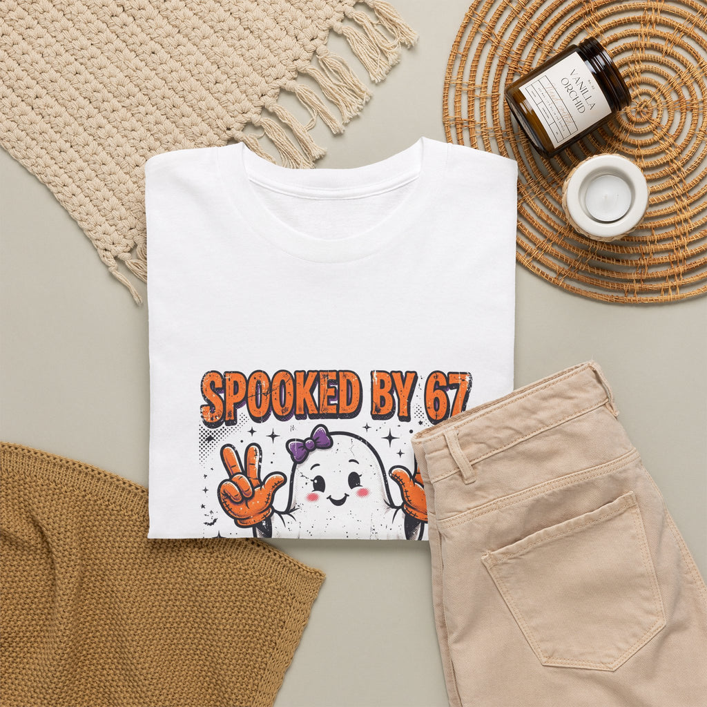 Spooky Mama Edition Halloween T-Shirt - Spooked by 67 Ghost Tee