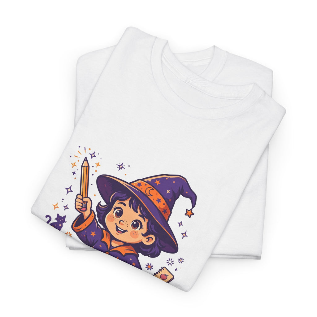 Witchy Teacher Halloween T-Shirt - Cute Witch Teacher Tee