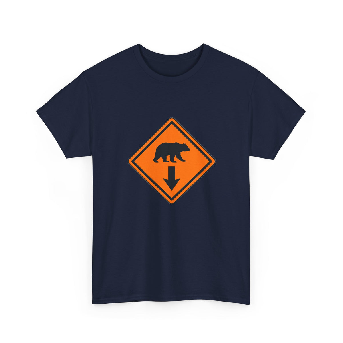 Bear Down Road Sign T-Shirt